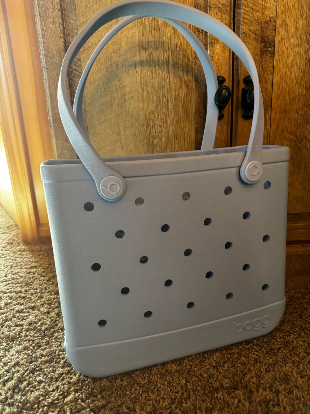 BOGG BAG Perforated Tote in Lavender Blue
